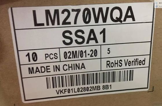 LM270WQA-SSA1 LG Ekran 27,0&quot; 2560(RGB)×1440 350 cd/m² ENDÜSTRİYEL LCD EKRAN