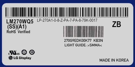 LM270WQ5-SSA1 LG Ekran 27,0&quot; 2560(RGB)×1440 350 cd/m² ENDÜSTRİYEL LCD EKRAN