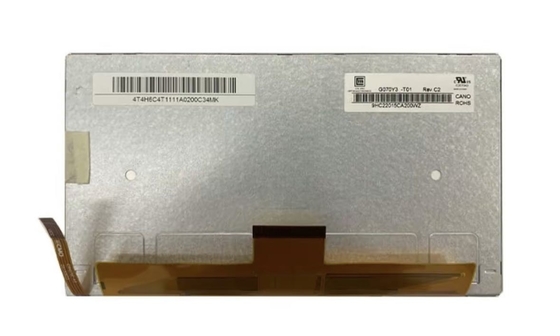 G070VVN01.1 AUO 7.0&quot; 800 ((RGB) × 480 600 cd/m2 endüstriyel LCD ekran