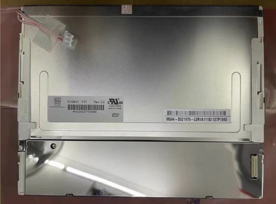 G104V1-T01 INNOLUX 10.4&quot; 640 ((RGB) × 480 450 cd/m2 endüstriyel LCD ekran