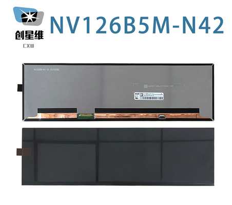 NV126B5M-N42 BOE 12.6&quot; 1920 ((RGB) × 515 400 cd/m2 endüstriyel LCD ekran