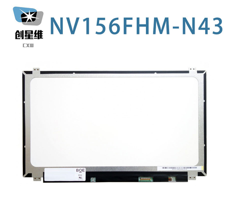 NV156FHM-N43 BOE 15.6&quot; 1920 ((RGB) × 1080, 300 cd/m2 endüstriyel LCD ekran