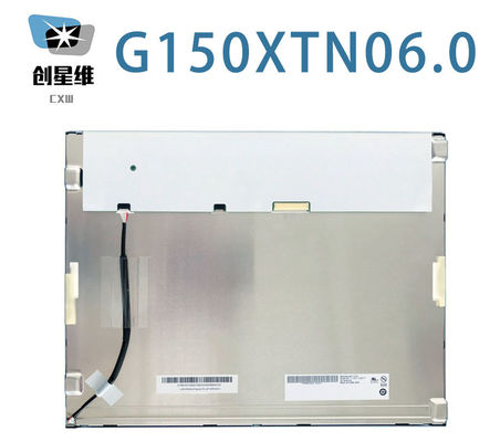 G150XTN06.0 15 Inch 1024*768 20 Pins AUO TFT LCD 80/80/70/80 (Typ.)