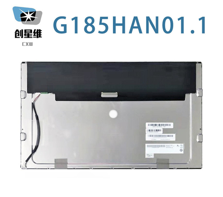 G185HAN01.1 AUO 18.5&quot; 1920 ((RGB) × 1080, 500 cd/m2 endüstriyel LCD ekran