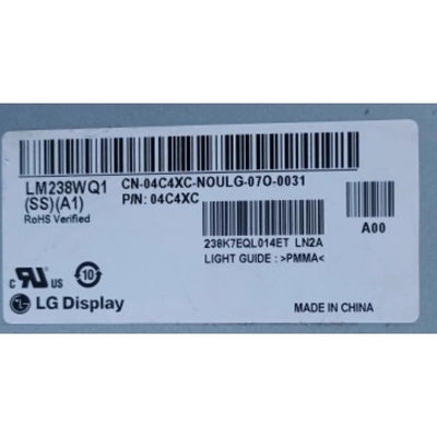 LM238WQ1-SSA1 LG Ekranı 23.8 " 2560 ((RGB) × 1440, 300 cd / m2 Endüstriyel LCD Ekranı