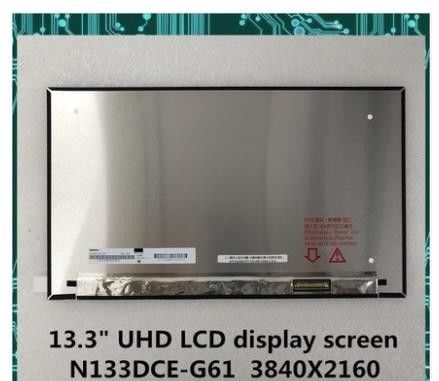 N133DCE-G61 Innolux 13,3&quot; 3840(RGB)×2160 500 cd/m² ENDÜSTRİYEL LCD EKRAN
