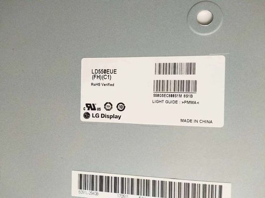 55" 80PPI 3840×2160 WLED TFT Ekranı 500cd/m2 LD550EQE-FKA1 89/89/89/89 (Tip.)