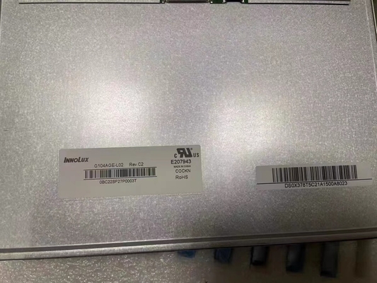 G104AGE-L02 INNOLUX 10.4&quot; 800 ((RGB) × 600 400 cd/m2 endüstriyel LCD ekran