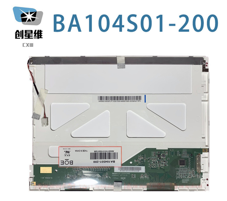 BA104S01-200 BOE 10.4&quot; 800 ((RGB) × 600, 300 cd/m2 Endüstriyel LCD Ekranı
