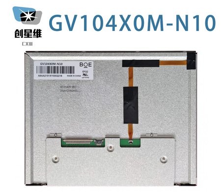 GV104X0M-N10 BOE 10.4&quot; 1024 ((RGB) × 768, 85/85/85/85 (Tip.) ((CR≥10) Endüstriyel LCD Ekranı