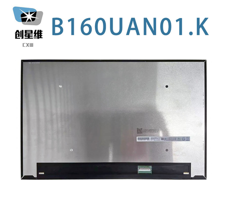B160UAN01.K AUO 16.0&quot; 1920 ((RGB) ×1200, WUXGA 141PPI 89/89/89/89 Endüstriyel LCD Ekran