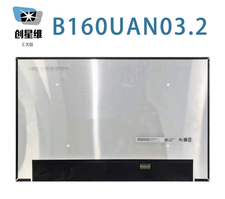 B160UAN03.2 AUO 16.0&quot; 1920 ((RGB) ×1200, WUXGA 141PPI300 cd/m2 endüstriyel LCD ekran