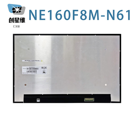 NE160F8M-N61 BOE 16.0&quot; 3072 ((RGB) ×1920 226PPI 400 cd/m2 endüstriyel LCD ekran