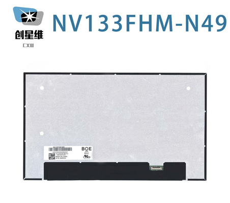 NV133FHM-N49 BOE 13.3&quot; 1920 ((RGB) ×1080, 300 cd/m2 endüstriyel LCD ekran