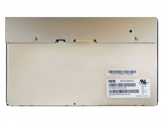 M101GWT9 R3 IVO 10.1&quot; 1024 ((RGB) × 600, 640 cd/m2 endüstriyel LCD ekran