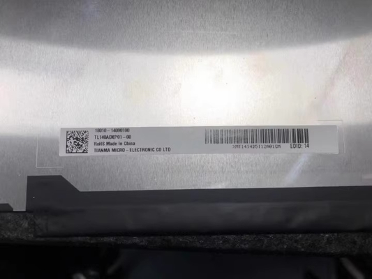 TL140BDXP01-00 AUO 14.0&quot; 1920 ((RGB) × 1080, 300 cd/m2 endüstriyel LCD ekran