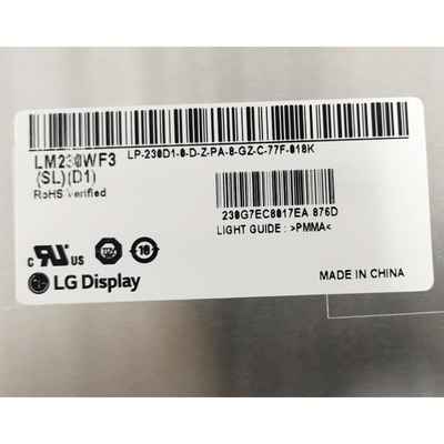 LM230WF3-SLD1 LG Ekranı 23.0&quot; 1920 ((RGB) × 1080, 350 cd/m2 SİYASATLIK LCD Ekran