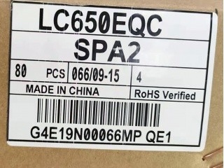 LC650EQC-SPA2 LG Ekranı 65&quot; 3840 ((RGB) × 2160, 89/89/89/89 ENDİSTRİYAL LCD Ekranı
