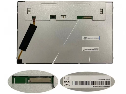 EV121WXM-N12 BOE 12.1&quot; 1280 ((RGB) × 800, 500 cd/m2 endüstriyel LCD ekran