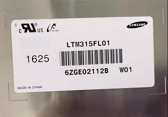 LTM315FL01 Samsung 32.0&quot; 3840 ((RGB) × 2160, 300 cd/m2 Endüstriyel LCD Ekranı