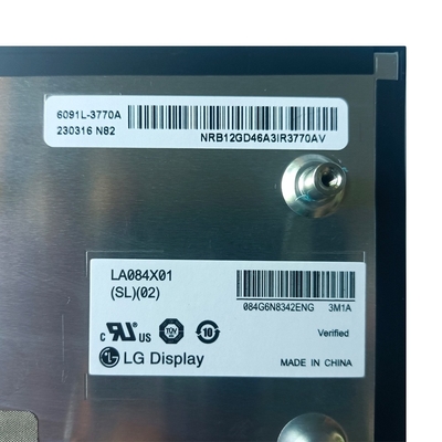 LA084X01-SL02 LG Ekran 8.4&quot; 1024 ((RGB) × 768, 920 cd/m2 endüstriyel LCD ekran