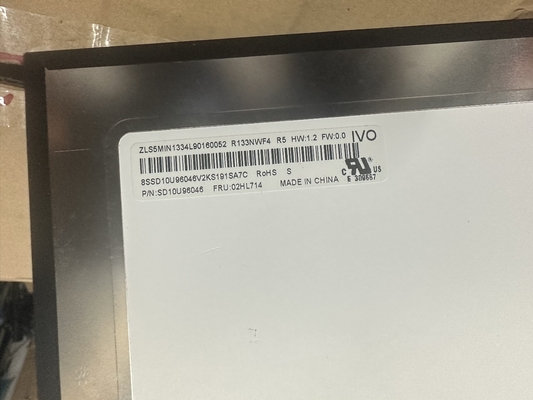 R133NWF4 R5 IVO 13.3&quot; 1920 ((RGB) × 1080, 300 cd/m2 SİYASATLIK LCD Ekranı