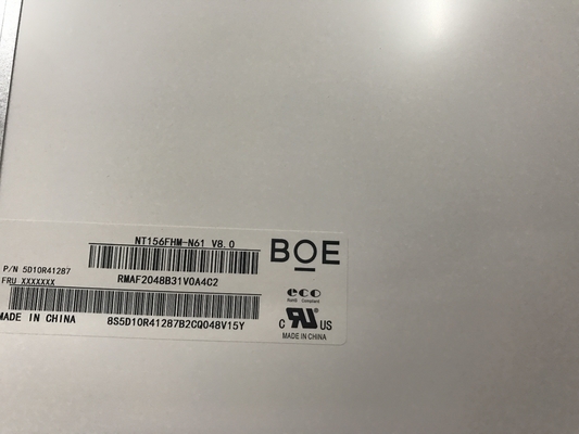 NV156FHM-N61 BOE 15.6" 1920 ((RGB) × 1080, 300 cd/m2 endüstriyel LCD ekran