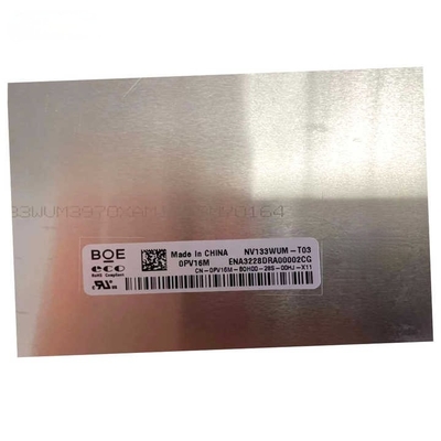 NV133WUM-T03 BOE 13.3" 1920 ((RGB) × 1200, 300 cd/m2 endüstriyel LCD ekran