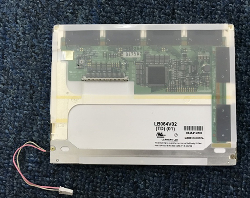 LB064V02-TD01 LG Ekranı 6.4&quot; 640 ((RGB) × 480, VGA 124PPI 250 cd/m2 ENDUSYONLIK LCD Ekranı