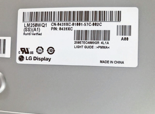 LM250WQ2-SSA1 LG Ekranı 25&quot; 2560 ((RGB) × 1440 Quad-HD 117PPI 300 cd/m2 SİSTESİYAL LCD Ekran