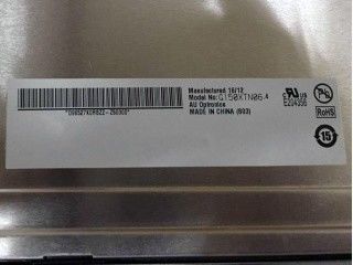 G150XTN06.4 15 Inch 1024*768 LED Sürücüsü Olmayan Dokunmatik Ekranlı TFT LCD