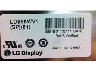 LD050WV1-SP01 5.0 Inch 480 ((RGB) × 800 500 cd/m2 LG TFT Ekranı