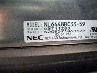 10.4 INCH NEC TFT Ekranı NL6448BC33-59 70/70/45/55 (Tip.)