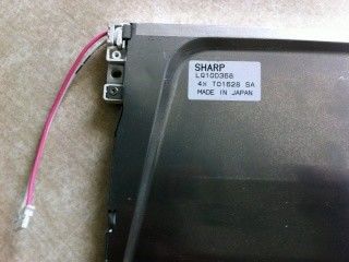LQ10D368 CCFL Arkaplan Işığı 10.4" 640×480 Keskin TFT Panel Çevre -10 ~ 65 °C