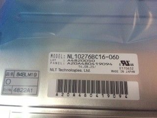 XGA 152PPI 600cd / m² Endüstriyel LCD Panel NL10276BC16-06D