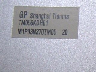 TM056KDH01 5.6 &quot;320 × 234 71PPI 200 cd / m² TIANMA TFT