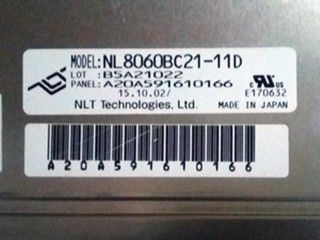 800*600 8.4" 119PPI 400cd/m2 TFT LCD Panel NL8060BC21-11D LCD ekranı