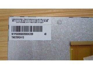 7.0" 800×480 WVGA 134PPI 250cd/m2 TFT LCD Panel TM070RDH13 164.9 ((H) ×100 ((V) ×6 ((D) mm