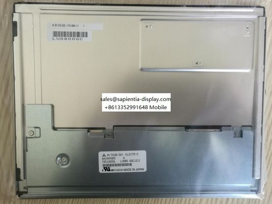 AA104XG02 Mitsubishi 10.4INCH 1024×768 RGB 500 cd/m2 (Tip.) 85/85/85/85 (Tip.)