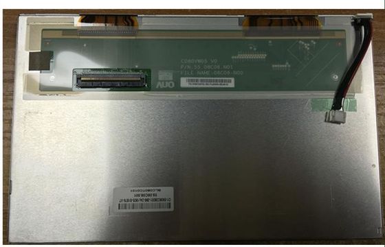 C080VW05 V0 AUO 8INCH 800 × 480RGB 500CD / M2 WLED TTL Çalışma Sıcaklığı: -30 ~ 80 ° C ENDÜSTRİYEL LCD EKRAN