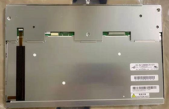 NL12880BC20-07F NLT 12.1INCH 1800CD / M2 LCM 1280 × 800 1280 × 800RGB WLED LVDS Çalışma Sıcaklığı: -20 ~ 70 ° C ENDÜSTRİYEL