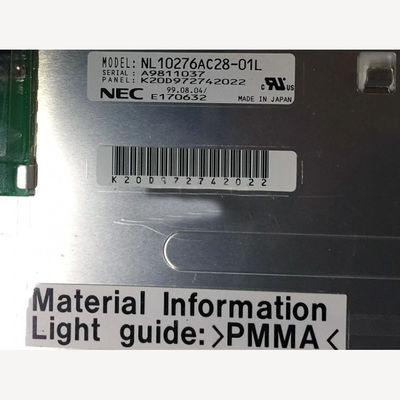 NL10276AC28-01L ​​NLT 14.1INCH 200CD / M2 LCM 1024 × 768 1024 × 768RGB CCFL Çalışma Sıcaklığı: 0 ~ 50 ° C ENDÜSTRİYEL LCD DISP