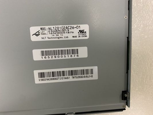 NL128102AC26-01 NLT 17INCH 400CD / M2 LCM 1280 × 1024 1280 × 1024RGB WLED LVDS Depolama Sıcaklığı: -30 ~ 80 ° C ENDÜSTRİYEL LCD EKRAN