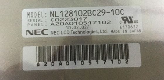 NL128102BC29-10C NLT 19INCH 290CD / M2 LCM 1280 × 1024 1280 × 1024RGB CCFL LVDS Depolama Sıcaklığı: -20 ~ 60 ° C ENDÜSTRİYEL LCD DISP