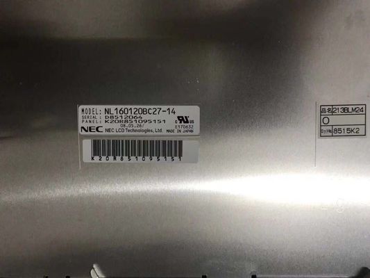 NL160120BC27-14 NLT 21.3INCH 250CD / M2 LCM 1600 × 1200 1600 × 1200RGB CCFL LVDS Depolama Sıcaklığı: -20 ~ 60 ° C ENDÜSTRİYEL LCD DIS