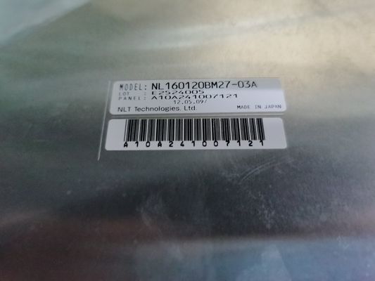NL160120BM27-03A NLT 21.3INCH 1000CD / M2 LCM 1600 × 1200 1600 × 1200RGB CCFL LVDS Çalışma Sıcaklığı: 0 ~ 55 ° C ENDÜSTRİYEL