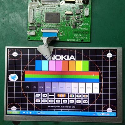 AT070TN83 V.1 Innolux 7.0 &quot;800 (RGB) × 480300 cd / m² ENDÜSTRİYEL LCD EKRAN