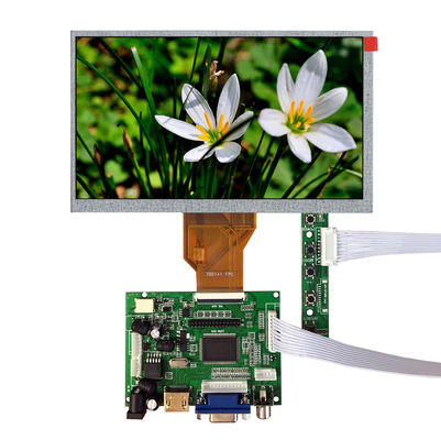AT070TN92 Innolux 7.0 &quot;800 (RGB) × 480 250 cd / m² ENDÜSTRİYEL LCD EKRAN