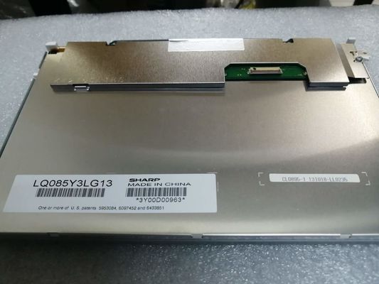 LQ085Y3LG13 Sharp 8.5 &quot;LCM 800 × 480RGB 450cd / m² ENDÜSTRİYEL LCD EKRAN
