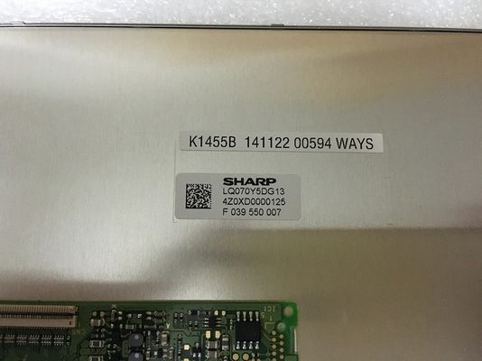 LQ070Y5DG13 Sharp 7 &quot;LCM 800 × 480RGB ENDÜSTRİYEL LCD EKRAN
